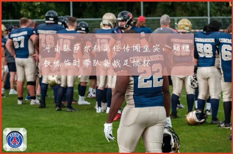 河南队萨尔科离任传闻坐实,助理教练临时带队备战足协杯