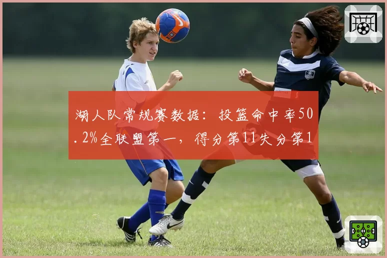 湖人队常规赛数据:投篮命中率50.2%全联盟第一,得分第11失分第12